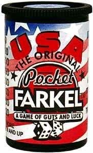 Pocket Farkel Dice Game - Miniature Set - USA