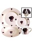 Springer Spaniel 16-Pc. Dinnerware Set