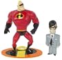 Incredibles Super Strength Mr. Incredible with Mr. Humph Figures