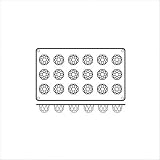 Diamond Brioche Non-Stick Silicone Mold