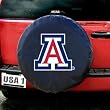 Arizona Wildcats NCAA Spare Tire Cover (Black)