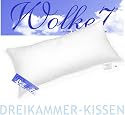 WOLKE 7 - 975.22.004 DREI - KAMMER - KISSEN 40x80 cm / 600 gr.