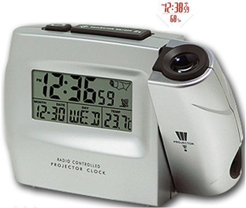 Kaito Projection Atomic Clock with Thermometer and Alarm, C886