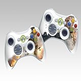 Protective Skin Decorative Decal for XBOX 360 Controller (2pcs in 1)