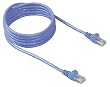 Belkin A3L791-S 50-Foot RJ45 CAT 5e Snagless Molded Patch Cable (Blue)