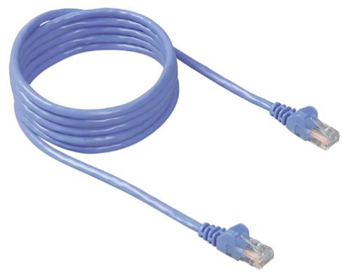 Belkin A3L791-S 50-Foot RJ45 CAT 5e Snagless Molded Patch Cable (Blue)