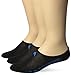 adidas Men's Climacool Superlite Super No Show Sock (3-Pair), Black/Shock Blue/Graphite, Large