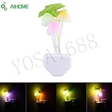 1個ノベルティナイトライトドリームキノコの菌Luminariaランプ3 LEDきのこLEDナイトライト