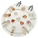 Mayfair 930105Ch 980 Poly Resin, Sea Shell Image Toilet Seat