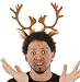 Reindeer Velvet Covered Antler Headband