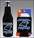 SET OF 2 CAROLINA PANTHERS CAN & BOTTLE KOOZIE COOLER