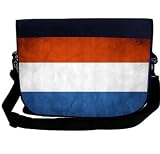 Netherlands Flag NEOPRENE Laptop Sleeve Bag Messenger Bag - Laptop Bag -Notebook Bag - for Macbook Pro, Aspire, Samsung, Acer, ASUS, Dell, HP, Lenovo, Sony, Toshiba Unisex - Ideal Gift for all occassions!