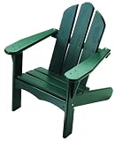 Childs Adirondack Chair and End Table-Color Red