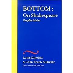 Bottom: on Shakespeare (Wesleyan Centennial Edition of the Complete Critical Writing)