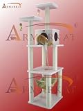 B7301 Ivory Pet Furniture Tower cat tree condo