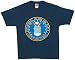 Department of the Air Force Seal - Navy One-Sided Military Logo T-Shirt / Tee