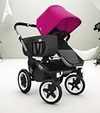 Bugaboo Donkey Mono - Black Base-Pink
