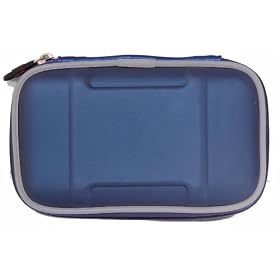 GPS Eva Airform Carrying Case for Garmin Nuvi 200w 250w 260w 580 660 670 680 760 (Many Color Available) + Wisdom*Courage Wristband