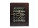 100 Single Beveled Glass Door Wine Cooler Cabine Single Beveled Glass Door Wine Cooler Cabinet 100