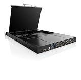 Belkin 48,3 cm (19 Zoll) LCD Widescreen Rackmount-Konsole (8-Port, KVM-Switch)