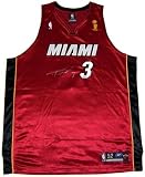 Dwyane Wade Autographed/Hand Signed Jersey Authentic Red Championship Heat Jersey