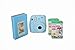 Fujifilm Instax Mini 8 Instant Film Camera (Blue)+ 2 Fujifilm INSTAX Mini Instant Film Twin Pack (= 40 Sheets) with Photo Album 64 Pockets Blue Value Set Bundle