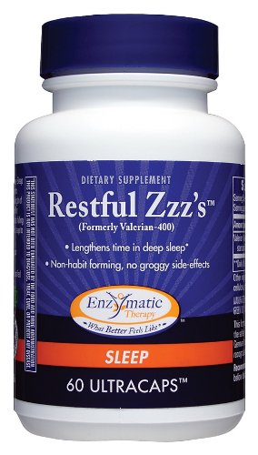 Enzymatic Therapy - Restful Zzz's, 400 mg, 60 capsules