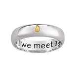 SS MEMORIAL SENTIMENT RING - 7