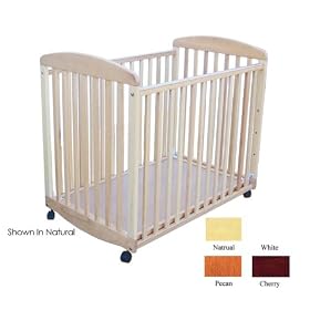 Portable Crib In White Finish By AFG Baby Furniture