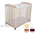 Portable Crib In Natural Finish By AFG Baby Furniture