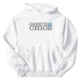 Sweatshirt White Elegant Flag