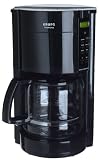 Krups 453-4C 12-Cup Coffeemaker with Gold Tone Filter, Black