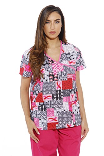 Just Love Women's Scrub Tops Holiday Scrubs Nursing Scrubs