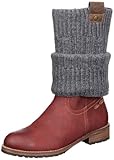Tom Tailor Montreal mid boot 515150037050, Damen Stiefel, Rosa (red 50), EU 36