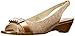 Anne Klein Sport Women's Beagan Fabric Slide Pump, Gold, 10 M US