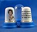 Porcelain China Thimble -- H M Queen Elizabeth Longest Serving Monarch