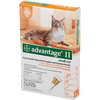 Bayer Advantage II Orange 4-Month Flea Control 