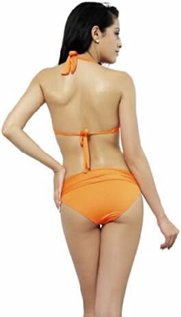 Only You2014 New Fashion Beauty Split Swimsuit Bikini Beach Swimwear Lady 54 (Medium, orange)