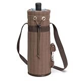Picnic Time Wine Duffel Driftwood Wine Duffel With Carry Strap And Corkscrew (Driftwood)