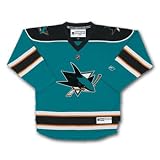 San Jose Sharks Rbk Toddler Replica (2-4T) Dark NHL Hockey Jersey