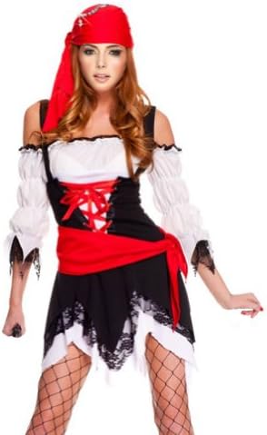 Artfasion Girls/Women's Halloween Costumes Pirate Costume