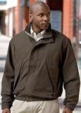 Big Mens Signature Textured Microfiber Jacket by Port Authority (Big & Tall and Regular Sizes)