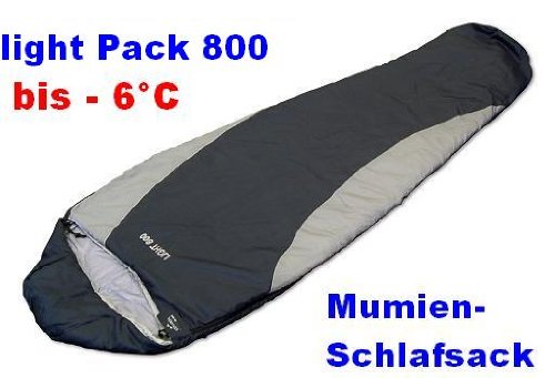 Mumienschlafsack Kompakt 800g -6°C