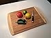 18 X 12 Large Organic Bamboo Cutting Board, Chopping Block and Serving Platter - Genzr Product 18 X 12 Inches