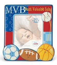 Baby Gund "Most Valuable Baby" Sports Picture Frame