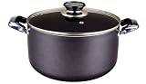 Imperial 10 Quart Stockpot With Glass Lid Hammertone Discount
