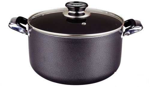Imperial 10 Quart Stockpot With Glass Lid Hammertone Discount