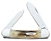 Case Cutlery 05523 Canoe Pocket Knife with Stainless Steel Blades Stag