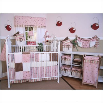 Bundle-89 Pink Ladybugs and Dragonflies Diaper Stacker product image