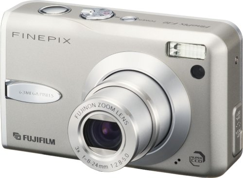 Fujifilm FinePix F30 Digital Camera - Silver (6.0MP, 3x Optical Zoom) 2.5 inch LCD